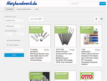 Tablet Screenshot of netzhandwerk.de